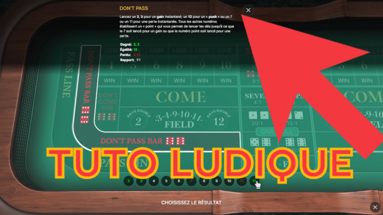 TUTO LUDIQUE CRAPS