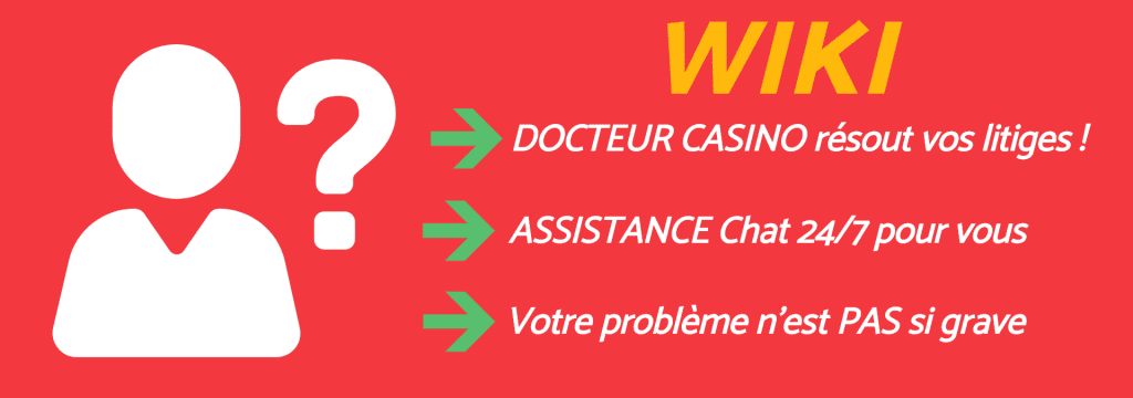 Problème casino en ligne 